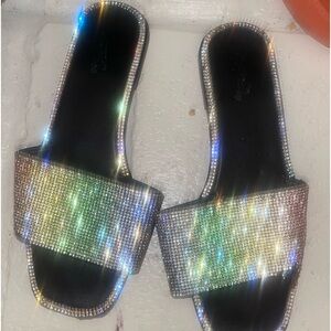 Woman’s rainbow 🌈 sandals